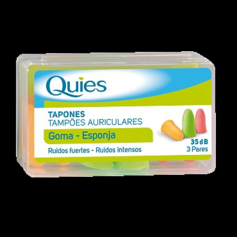 Quies Otorhino Sponge Buffer (x6 units) - Healtsy