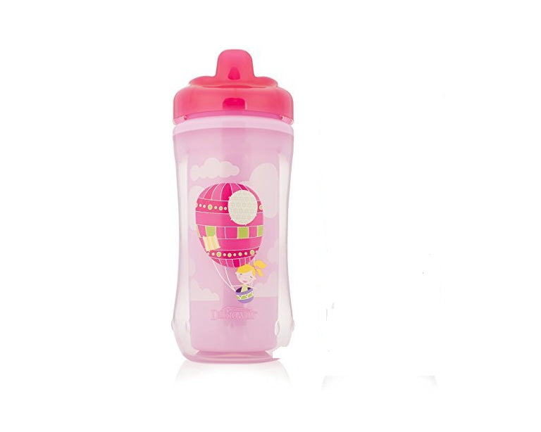 Dr Browns Insulating Cup Without Mouthpiece_+12m - 300ml_Girl - Healtsy