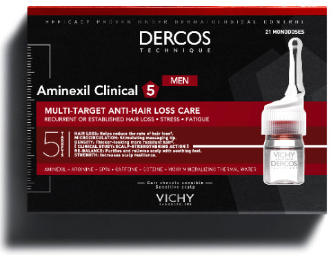 Dercos Technique Aminexil Clinical Man (x21 units) - Healtsy