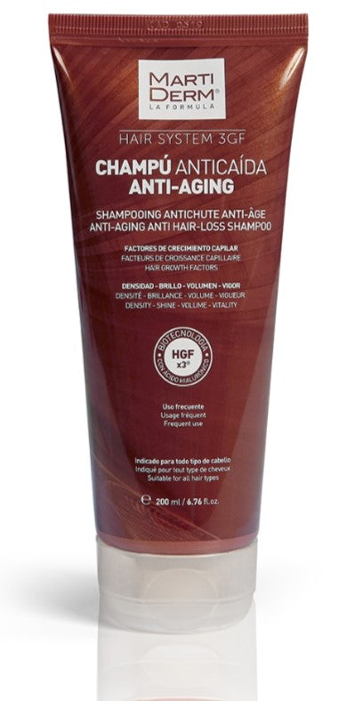 Hair System Anti-Aging Anti-Hair Loss Shampoo - 200 ml - Healtsy