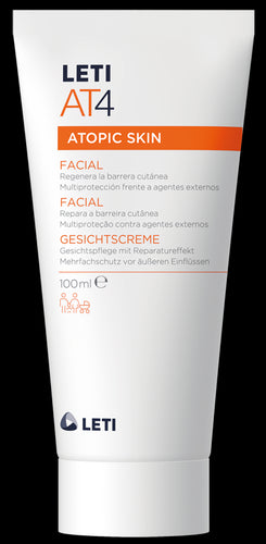 LetiAt4 Emollient Facial Cream - 100ml - Healtsy
