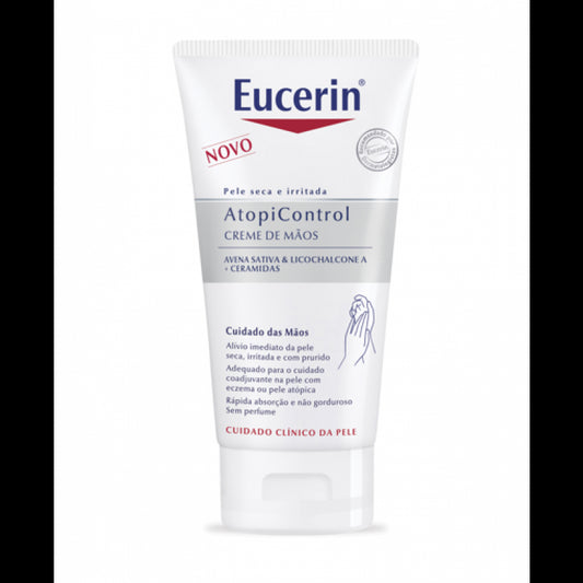 Eucerin AtopiControl Intensive Hand Cream - 75ml - Healtsy