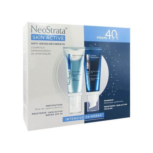 Neostrata Skin Active Mat Spf30 50g + Cr Cell Night 50g - Healtsy