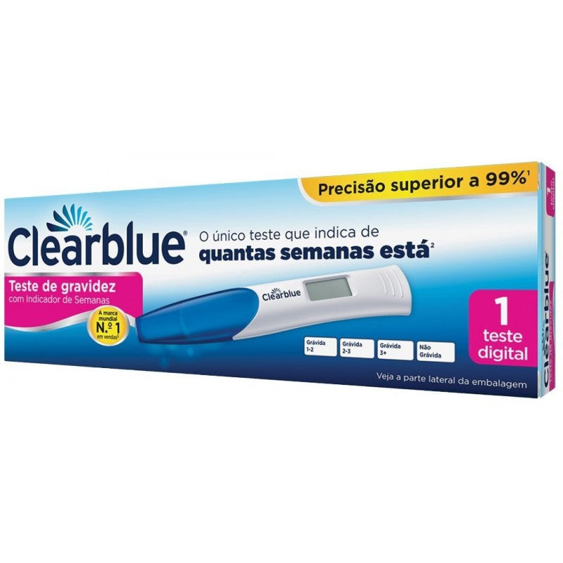 Indicador de semanas de prueba de embarazo Clearblue Healtsy