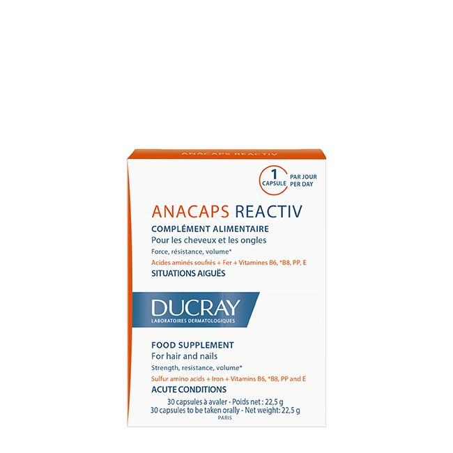 Ducray Anacaps Reactiv (x30 capsules) - Healtsy