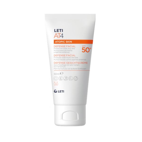 Letiat4 Defense Facial SPF50 + - 50 ml - Healtsy
