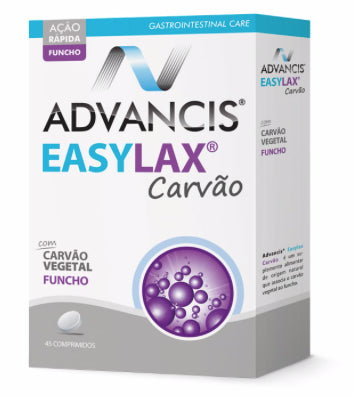 Advancis Easylax Charcoal + Fennel (x45 tablets) - Healtsy