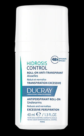 Ducray Hidrosis Control Roll On - 40ml - Healtsy