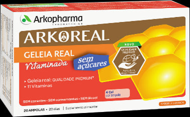 Arkoreal Vitamined Jelly Ampoules Orange Without Sugar (x20 drinkable ampoules) - Healtsy