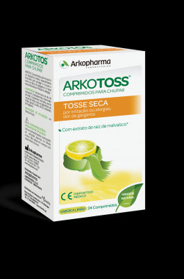 Arkotos Cough Dried Lemon (x24 tablets) - Healtsy