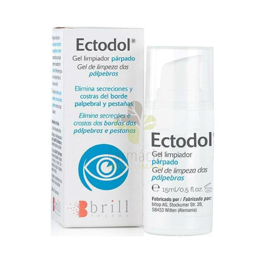 Ectodol Eyelid Cleansing Gel - 15ml - Healtsy