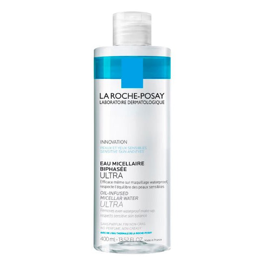 La Roche-Posay Ultra Makeup Remover Biphasic Micellar Water - 400ml - Healtsy
