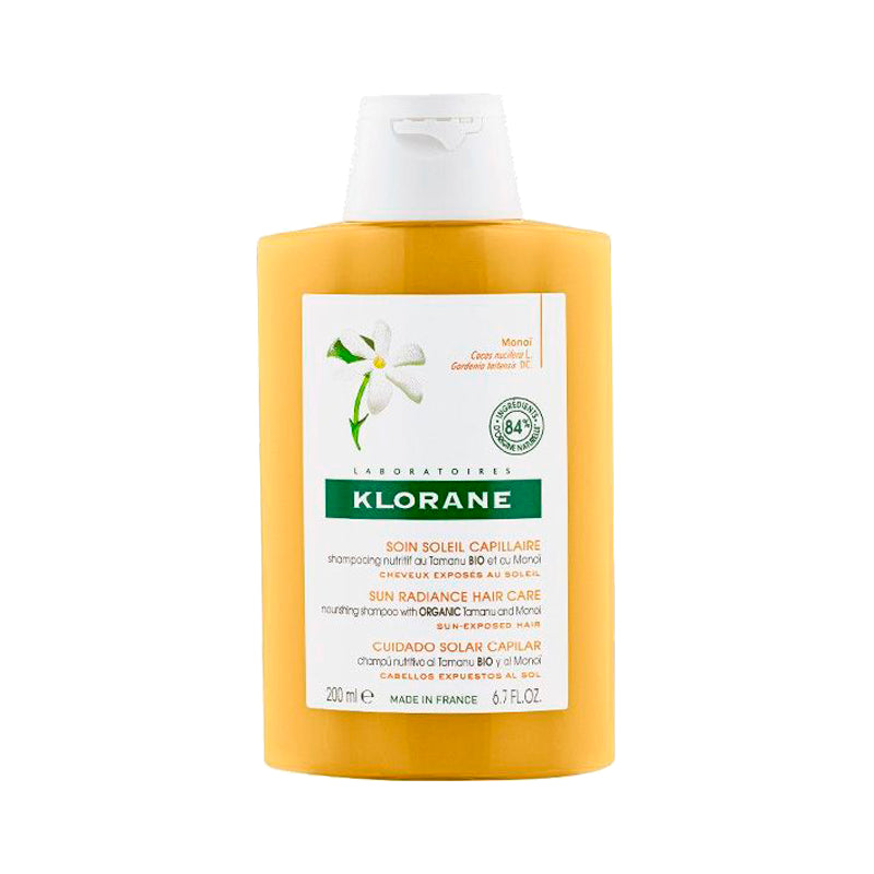 Klorane Solar Polysianes Nourishing Shampoo - 200ml - Healtsy