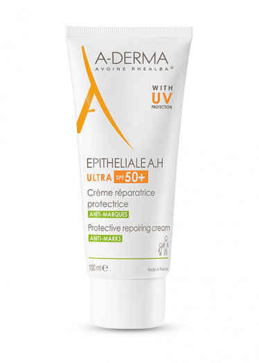 A-Derma Epitheliale AH Ultra SPF50+ cream - 100ml - Healtsy