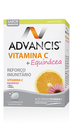 Advancis Vitamin C + Echinacea (x12 effervescent tablets) - Healtsy