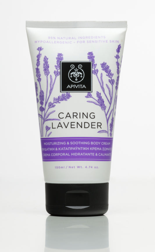 Apivita Body Cream Caring Lavender - 150ml - Healtsy