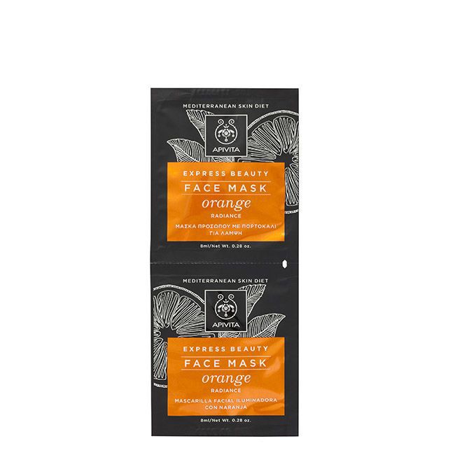 Apivita Express Beauty Illuminating Mask Orange - 8ml (x2 units) – Buy Now at Healtsy