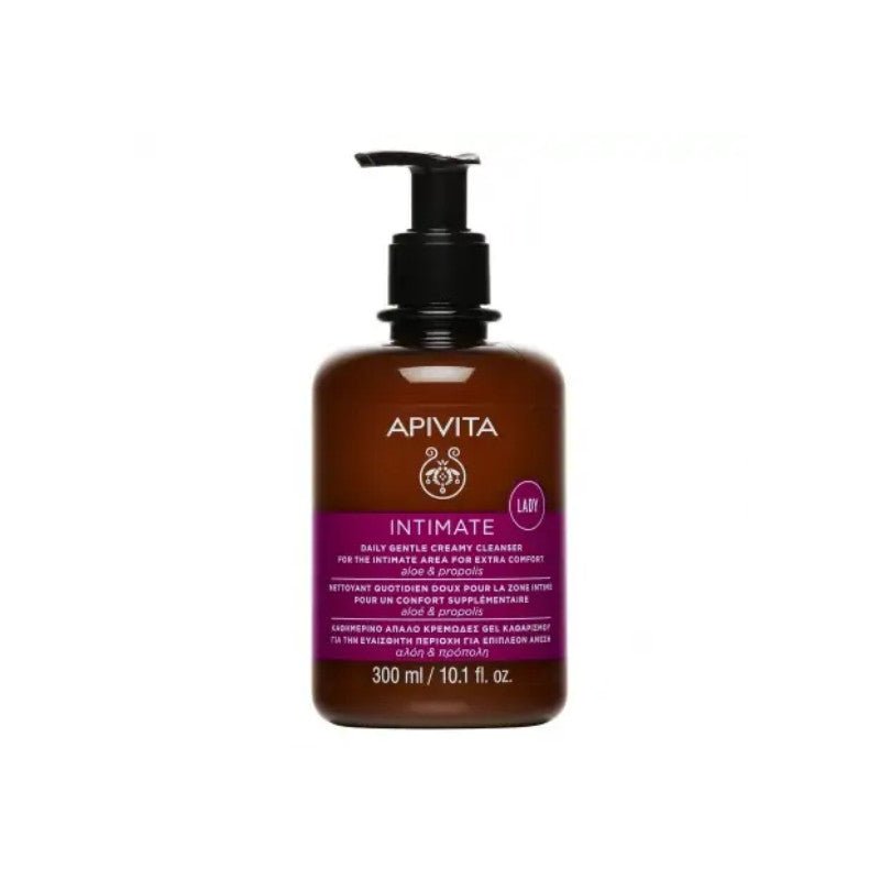 Apivita Intimate Gentle Cleansing Cream Lady - 300ml – Buy Now at Healtsy