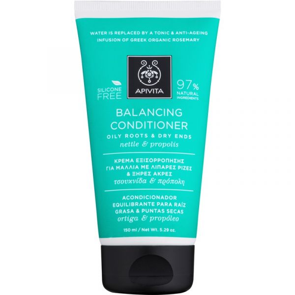 Apivita Oily Roots and Dry Tips Conditioner - 150ml – Buy Now at Healtsy