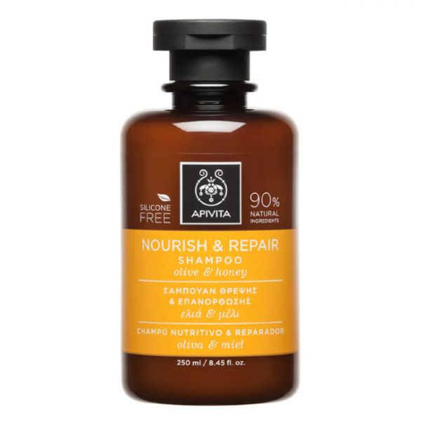 Apivita Repairing Nourishing Shampoo - 250ml – Buy Now at Healtsy