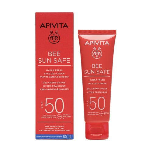 Apivita Solar Gel - Cream SPF50 - 50ml – Buy Now at Healtsy