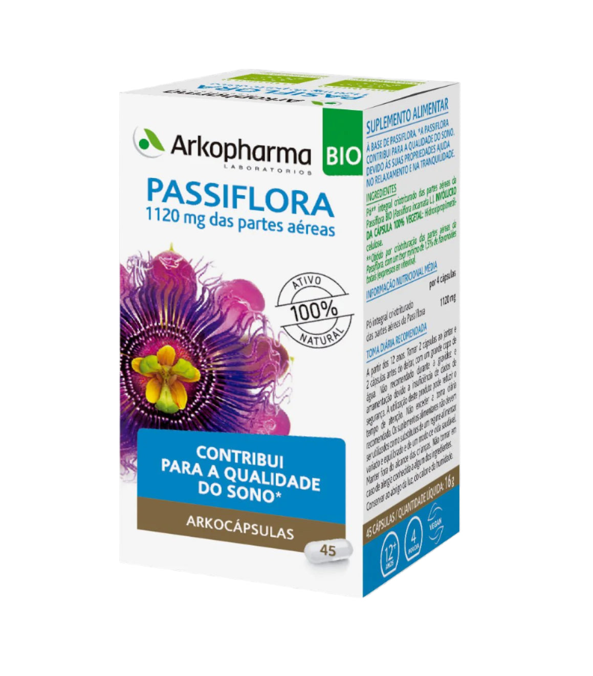 Arkocapsulas Passiflora (x45 capsules) – Buy Now at Healtsy