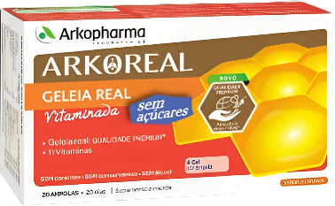 Arkoreal Vitamined Jelly Ampoules Orange Without Sugar (x20 drinkable ampoules) – Buy Now at Healtsy