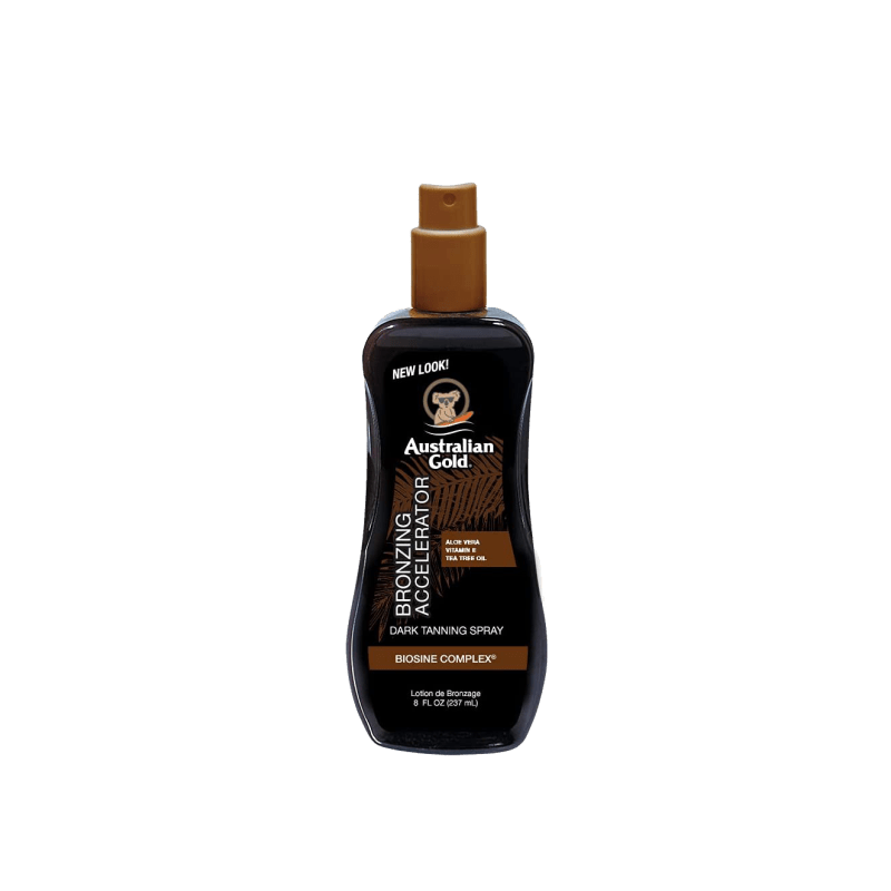 Australian Gold Accelerator Spray Gel w/ Bronzer - 237ml – Buy Now at Healtsy