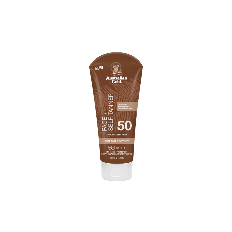 Australian Gold SPF50 Face w/ Self Tanner - 88ml – Buy Now at Healtsy