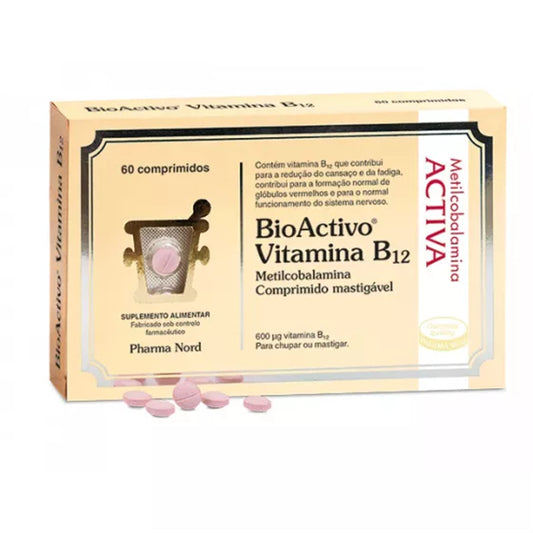 Bioactivo Vitamin B12 (x60 tablets) - Healtsy