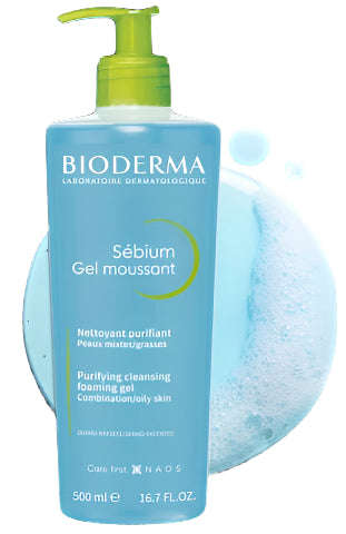 Bioderma Sebium Moussant - 500ml (Special Price) – Buy Now at Healtsy