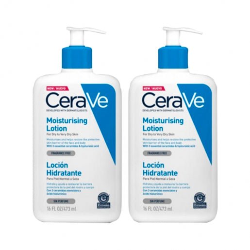 CeraVe Moisturizing Lotion - 473ml (Double Pack) – Buy Now at Healtsy