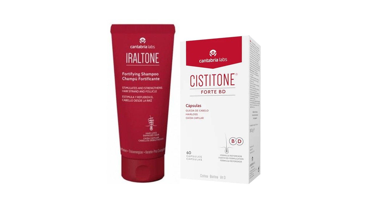 Cistitone Forte BD (x60 capsules) + Iraltone Shampoo - 200ml – Buy Now at Healtsy