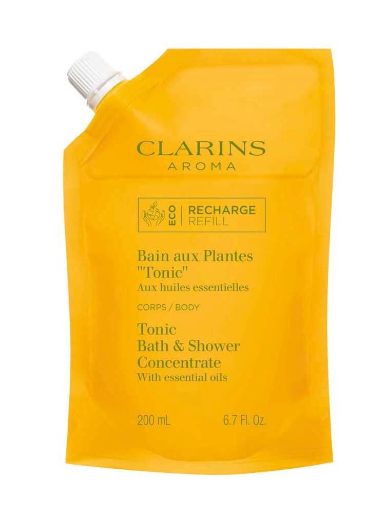 Clarins Bain aux Plantes Tonic Refill - 200ml – Buy Now at Healtsy