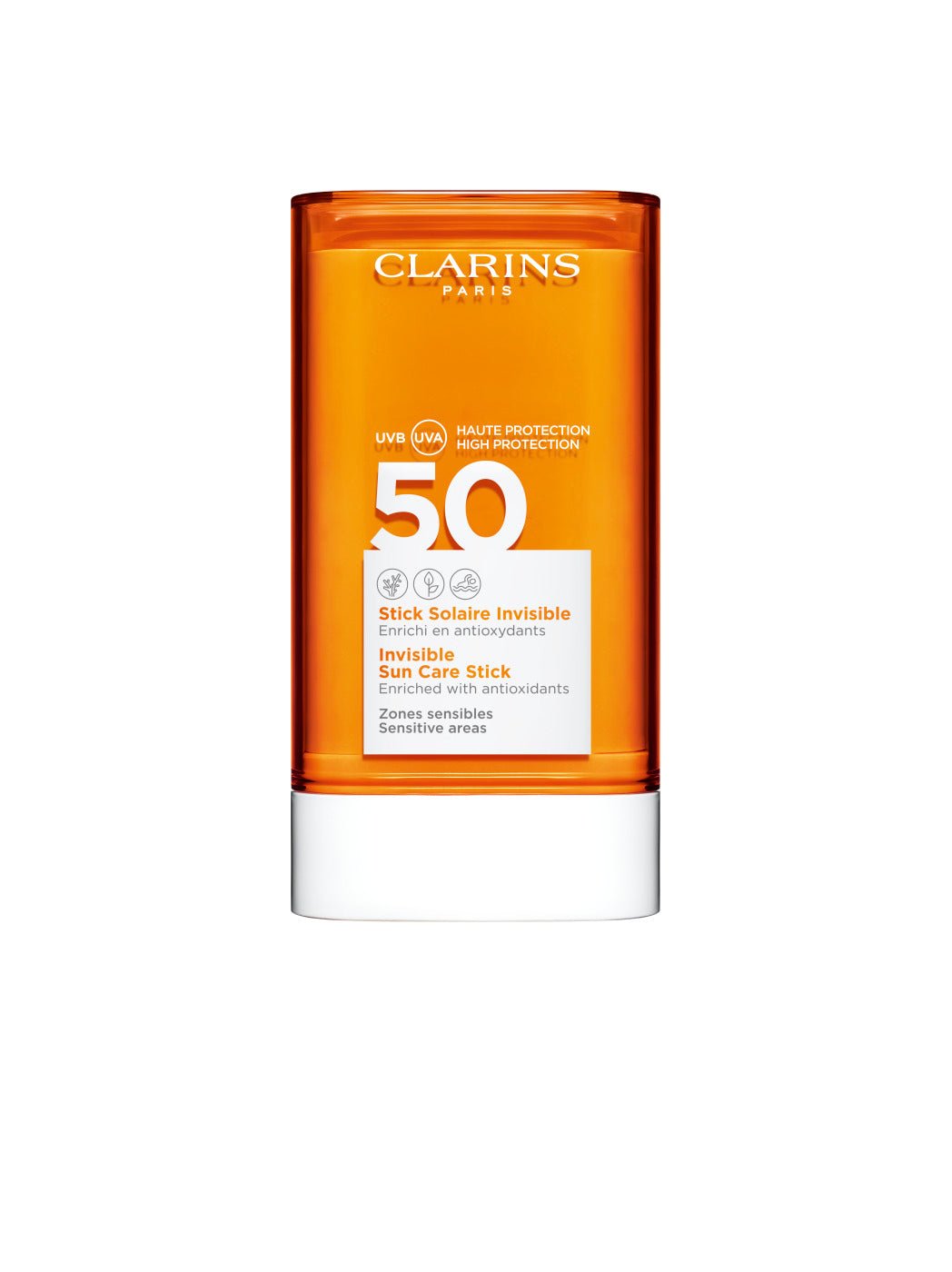 Clarins UVB UVA 50 - Stick Solaire Invisible VISAGE 17g – Buy Now at Healtsy