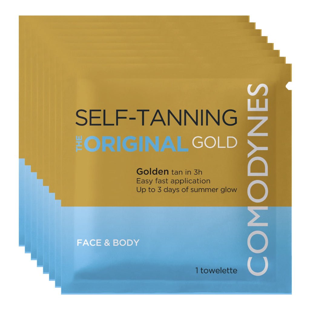 Comodynes Self Tanning Natural Towel (x8 pcs) – Buy Now at Healtsy