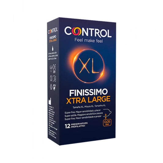 Control Finissimo XL (x12 condoms) - Healtsy