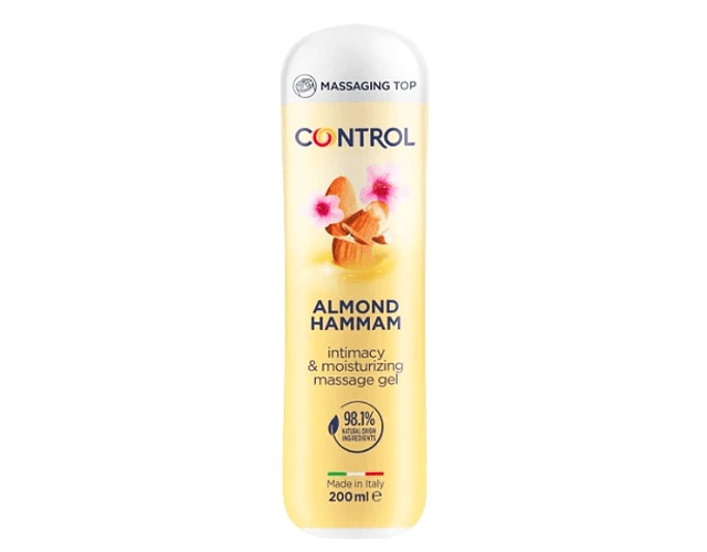 Control Massage Gel_ Almond Hammam - 200ml – Buy Now at Healtsy
