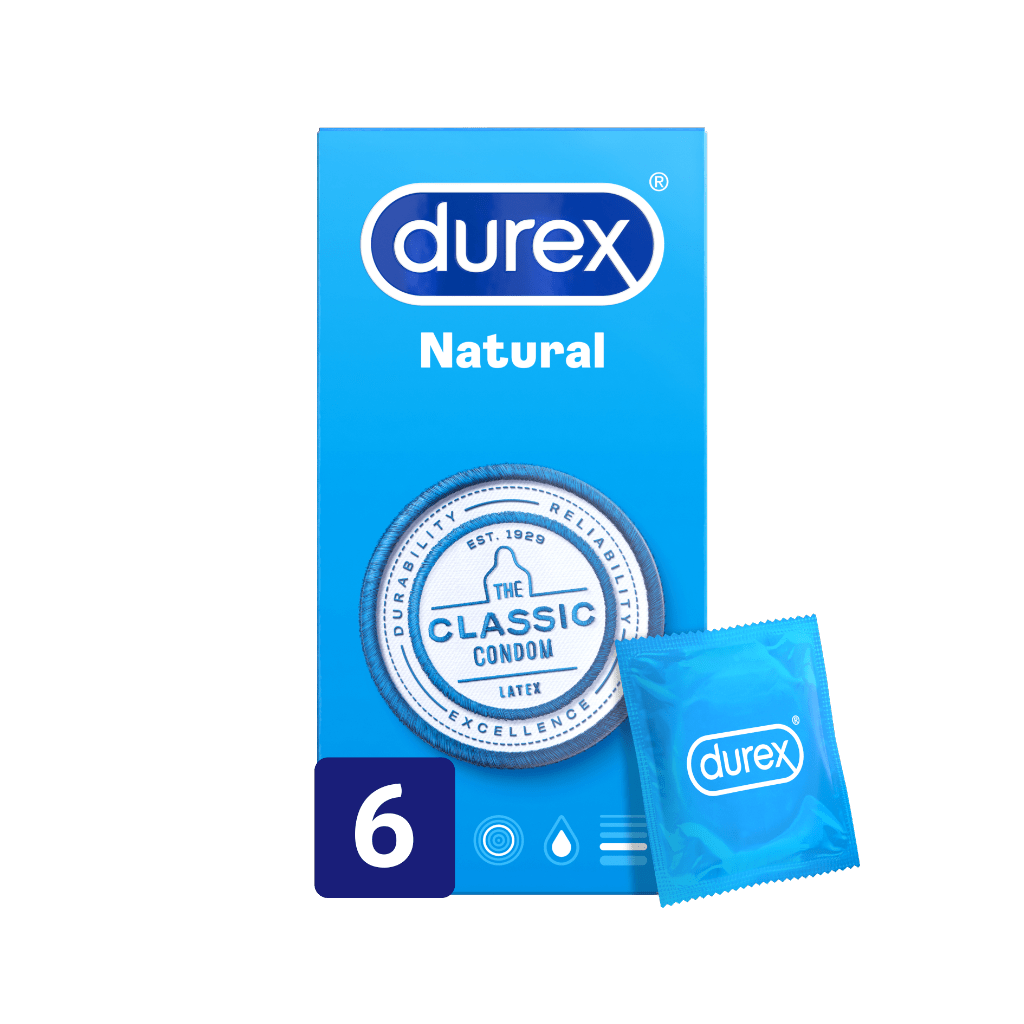 Durex Natural Plus (x6 condoms) – Buy Now at Healtsy