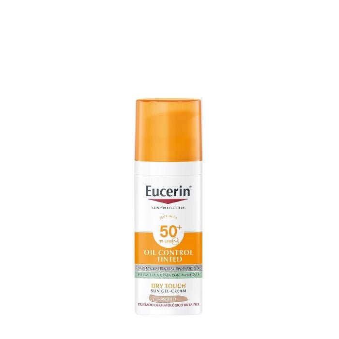 Eucerin Sunface Oil Control_SPF50 Medium Shade - 50ml – Buy Now at Healtsy