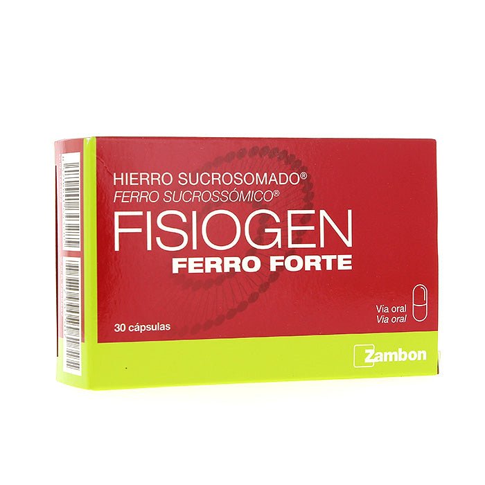 Fisiogen Ferro Forte (x30 capsules) – Buy Now at Healtsy