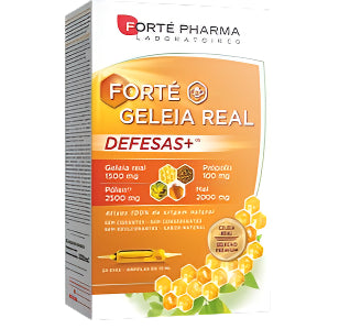 Forté Royal Jelly Defenses+ - 10ml (x20 ampoules) – Buy Now at Healtsy