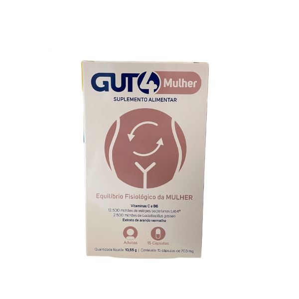 Gut4 Woman (x15 capsules) - Healtsy