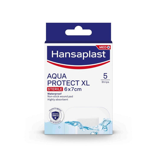 Hansaplast Aqua Protect_ Plaster 6X7cm (x5 pieces) - Healtsy