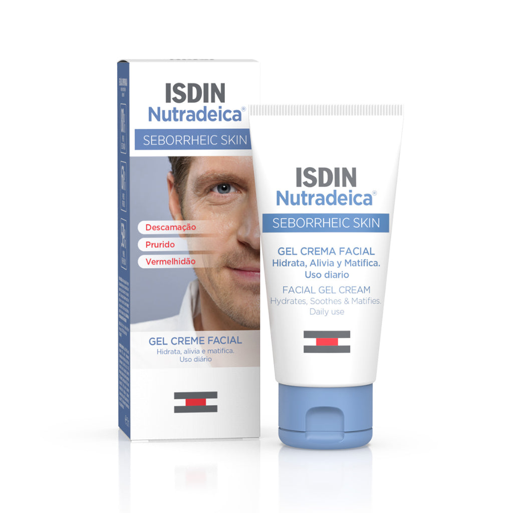 Isdin Seborreica Nutradeica Gel Face Cream - 50ml - Healtsy