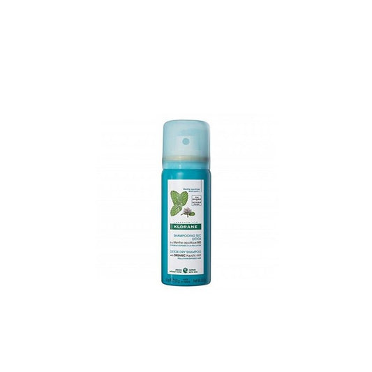 Klorane Capillary Mint Detox Dry Shampoo - 50ml - Healtsy