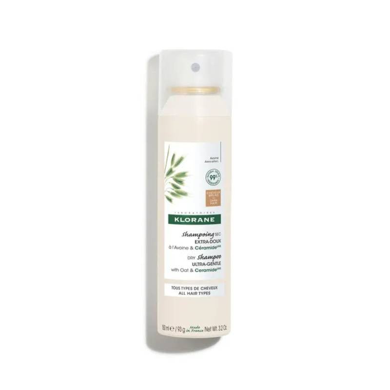Klorane Capilar Dry Shampoo Oat Ceramide Brown Hair - 150ml – Buy Now at Healtsy