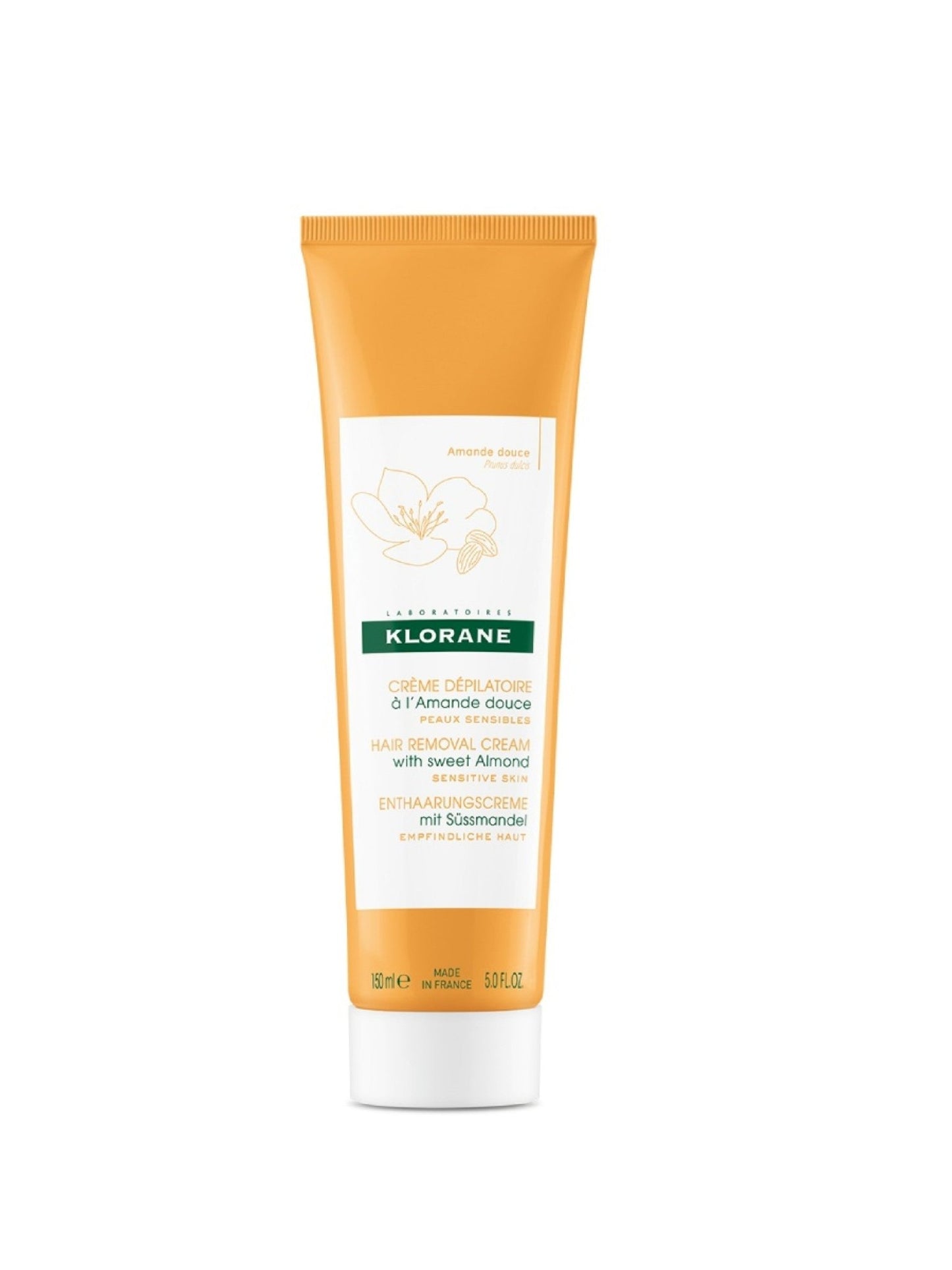 Klorane Dermo Protector Depilatory Cream Sweet Almonds - 150ml – Buy Now at Healtsy