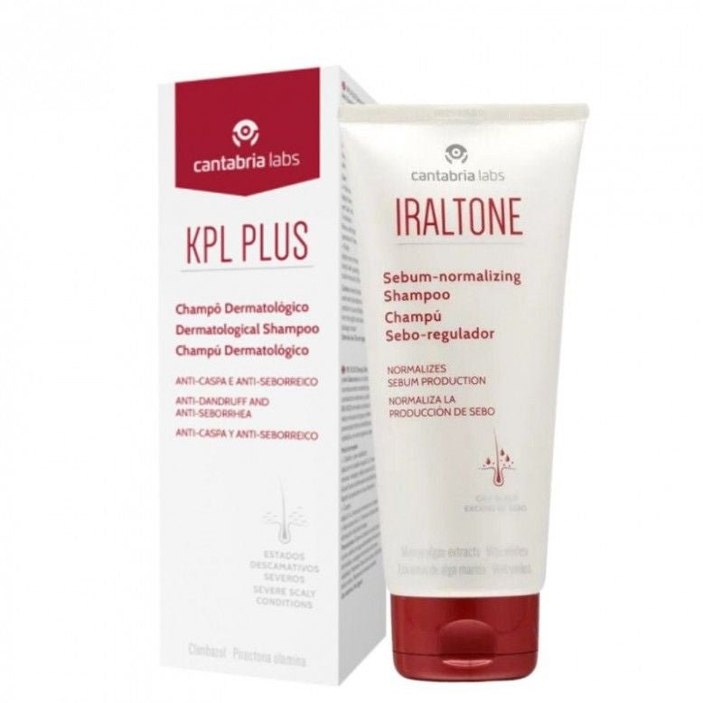 Kpl Plus shampoo + Iraltone Seboregulating Shampoo 200ml – Buy Now at Healtsy