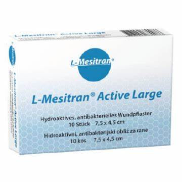 L Mesitran Active Sterile Dressing_ 7.5 x 4.5cm (x3 units) - Healtsy